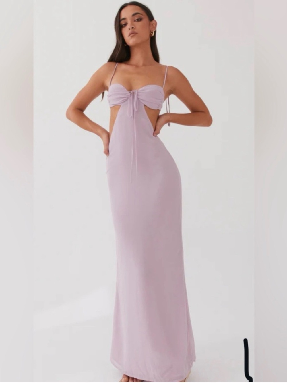 Peppermayo Tyra ruched maxi dress